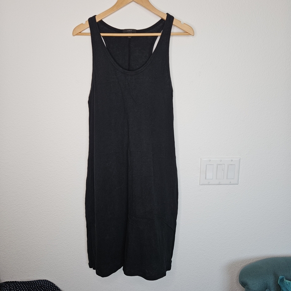J Crew Sleeveless Shift Dress, Women's Size Large, Black - Picture 1 of 6